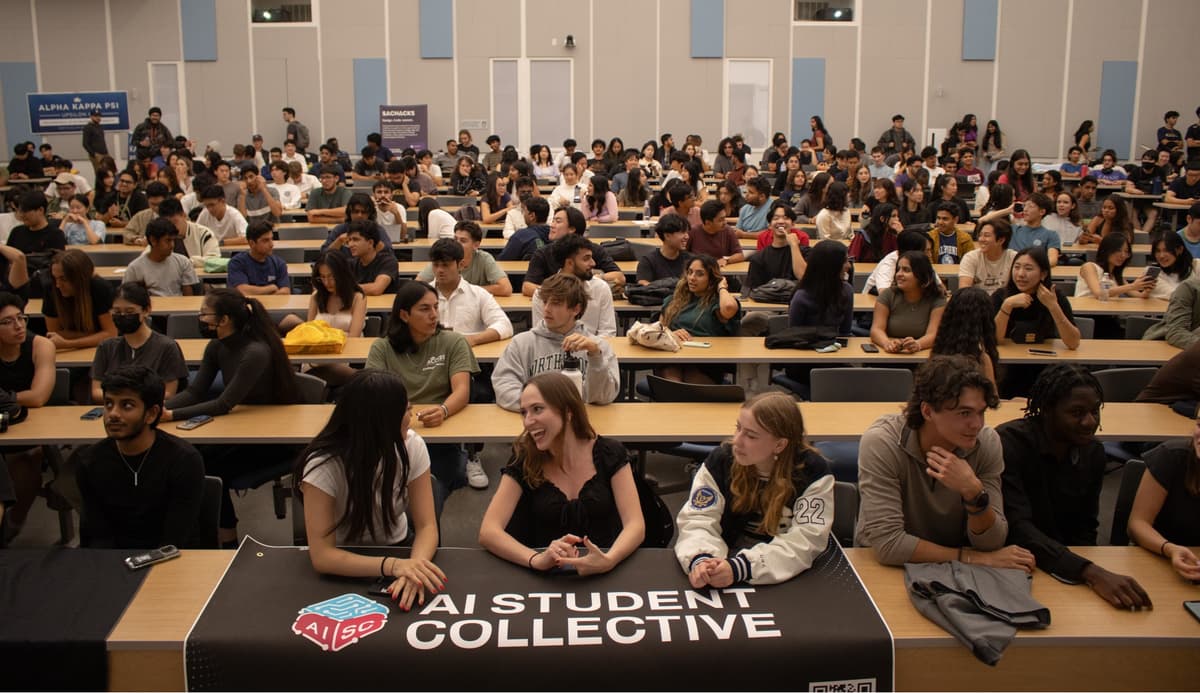 AI Collective members collaborating on a project